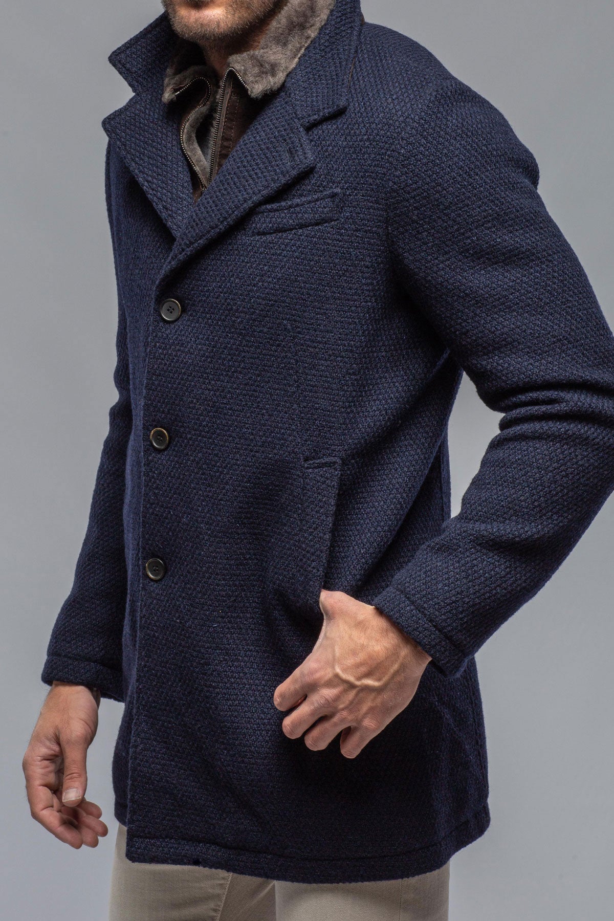 Huntington Overcoat | Warehouse - Mens - Outerwear - Overcoats | Gimo's