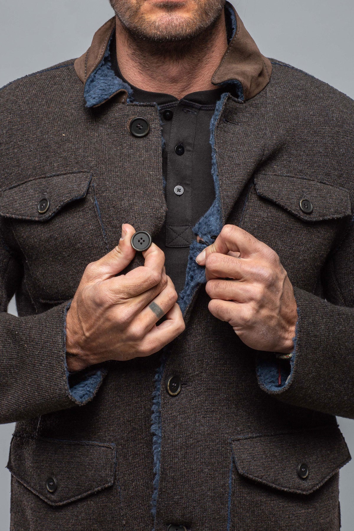 Rutland Sweater Jacket | Warehouse - Mens - Outerwear - Cloth | Gimo's
