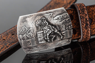 Comstock Heritage AO Barrel Racer Belts And Buckles - Trophy