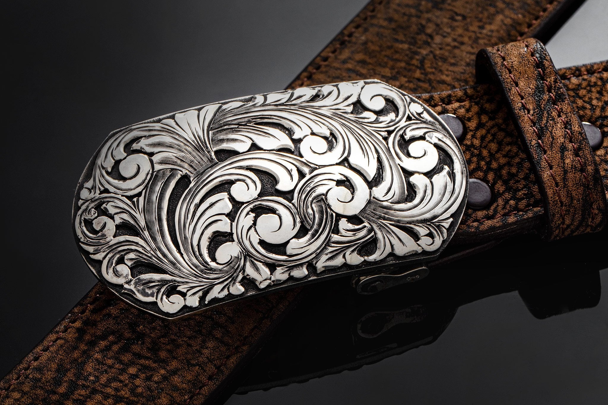 AO Branson Swirl | Belts And Buckles - Trophy | Comstock Heritage