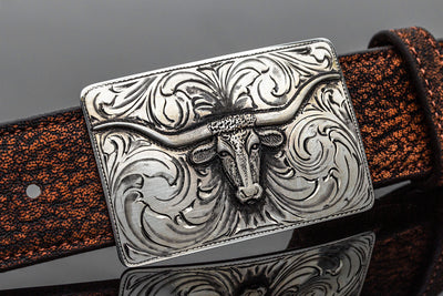 Comstock Heritage AO Mesa E Longhorn Belts And Buckles - Trophy
