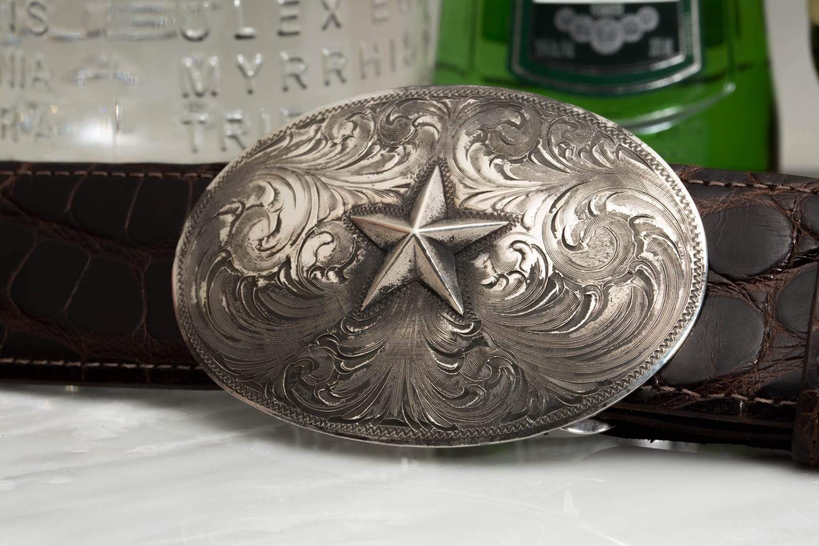AO Nautical Star Buckle | Belts And Buckles - Trophy | Comstock Heritage