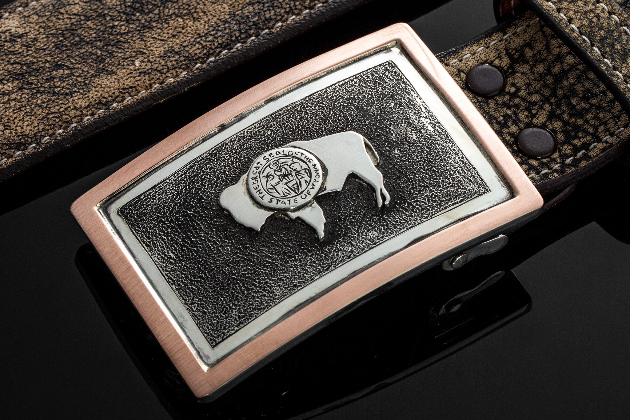 Comstock Heritage AO Wyoming Trophy Buckle | Trophy Buckle