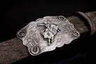 Sterling Silver Morgan Bull Rider | Belts And Buckles - Trophy | Comstock Heritage