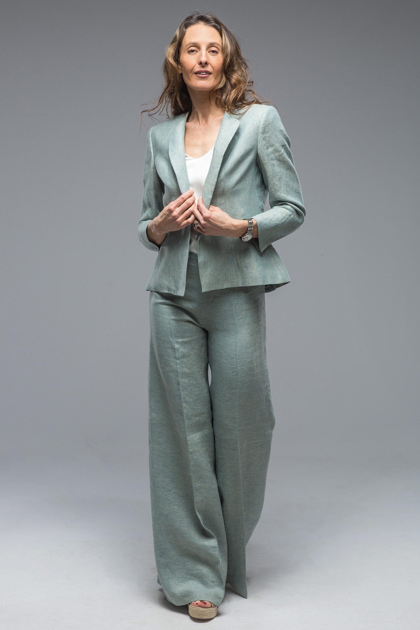 Pavlova Linen Jacket | Ladies - Tailored - Jackets | T.ba