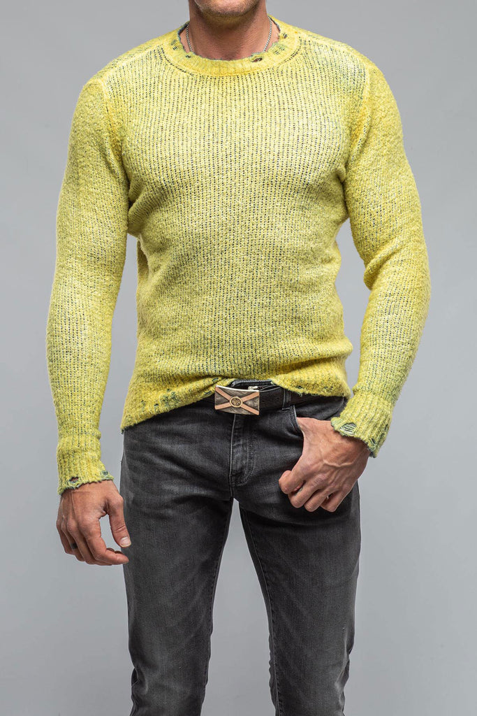 Fritzy Sweater In Yellow | Mens - Sweaters