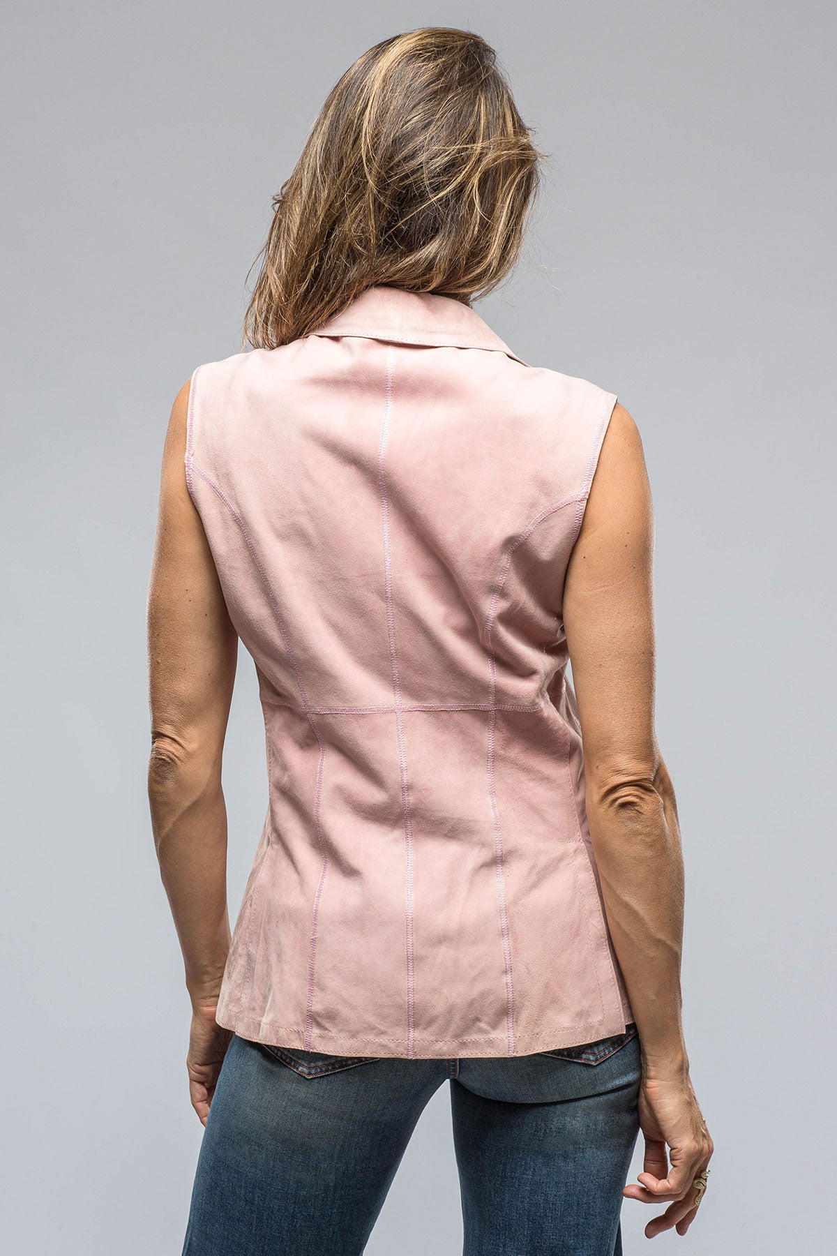 Isabell Suede Vest | Samples - Ladies - Outerwear - Leather | Gimo's