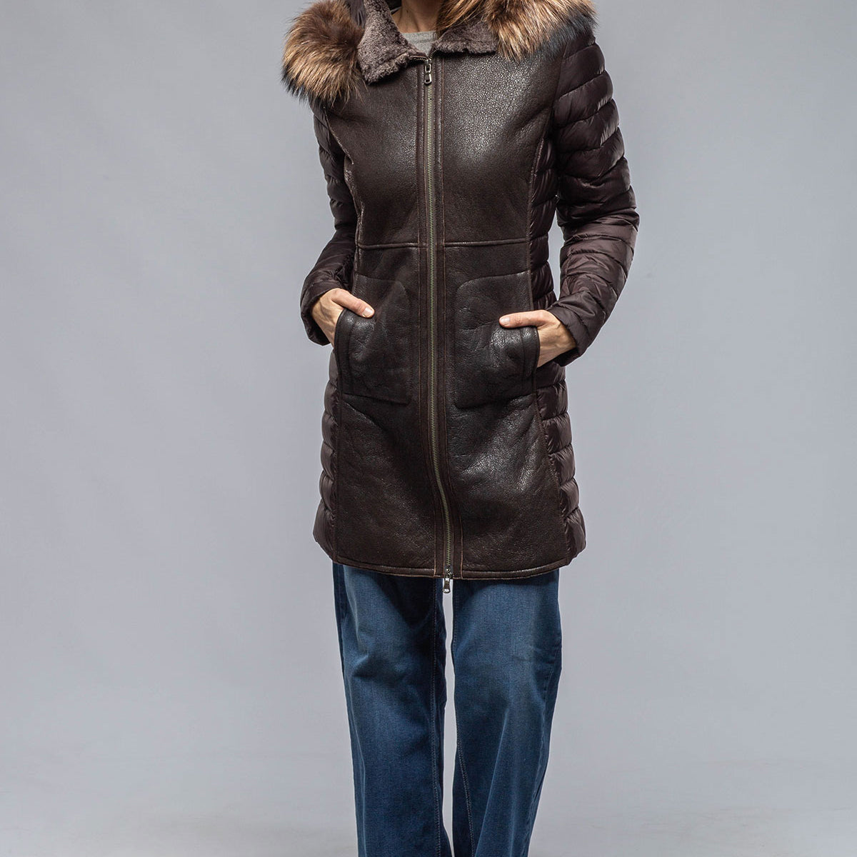 Accardi Long Down Coat | Warehouse - Ladies - Outerwear - Cloth | Gimo's