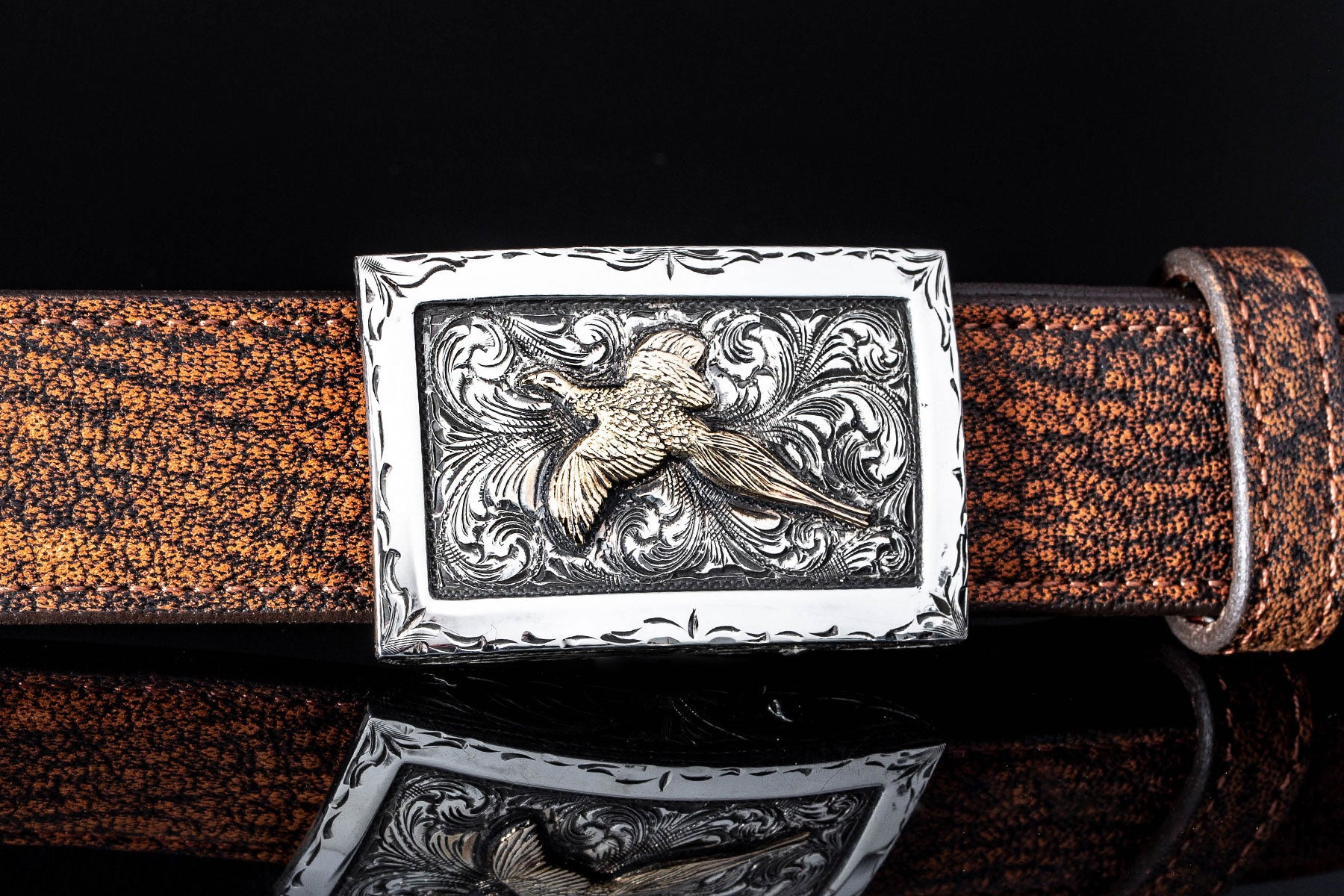 Tyson B E Pheasant | Belts And Buckles - Trophy | Comstock Heritage