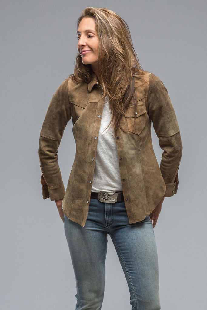 Pipa Leather Western Snap Shirt | Ladies - Outerwear - Leather