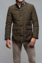Edison Quilted Jacket In Olive | Warehouse - Mens - Outerwear - Cloth | Gimo's