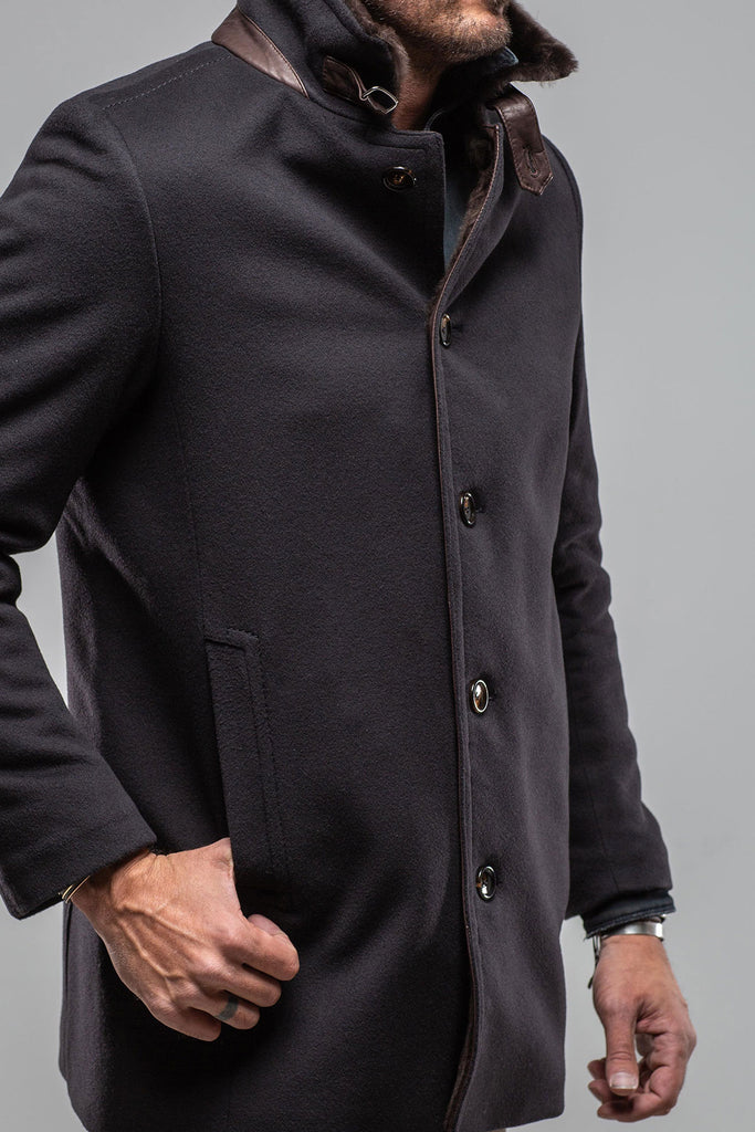 Vincent Shearling Lined Overcoat | Mens - Outerwear - Shearling
