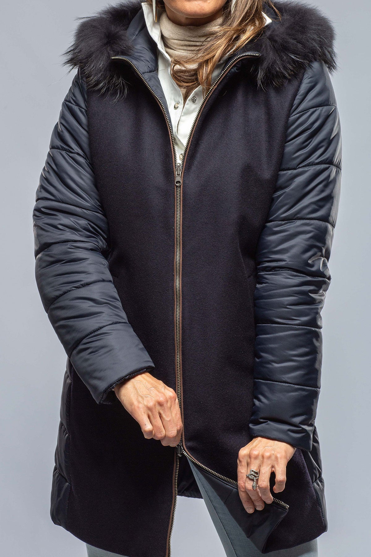 Gimo's Candice Wool/Cashmere Reversible Coat Warehouse - Ladies - Outerwear - Cloth