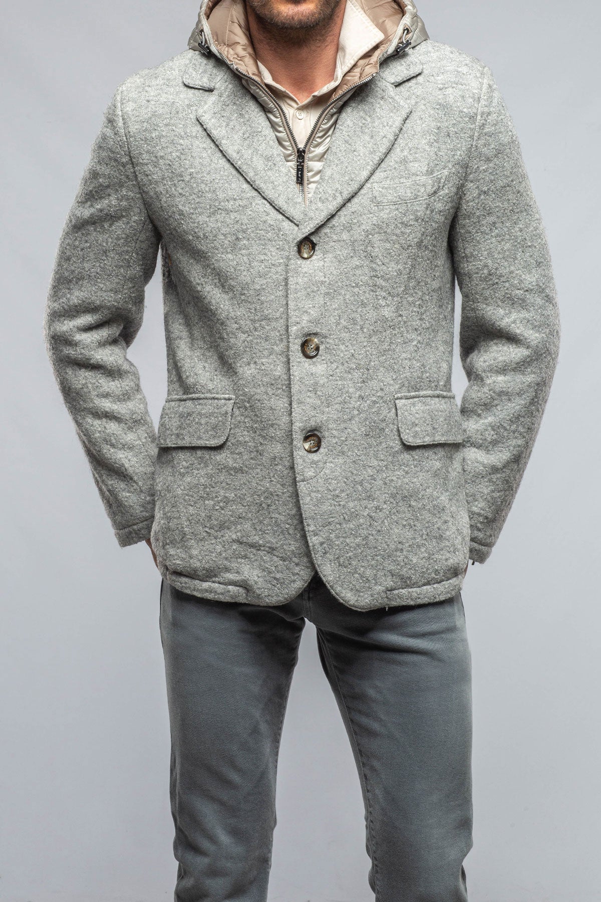 Gimo's Carmichael Wool/Mohair Jacket Warehouse - Mens - Outerwear - Cloth