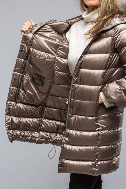 Gimo's Claire Metallic Long Puffer Samples - Ladies - Outerwear - Cloth