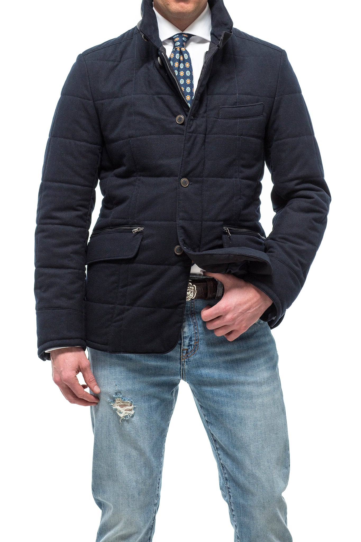 Gimo's Dawson Quilted Campus Jacket Warehouse - Mens - Outerwear - Cloth