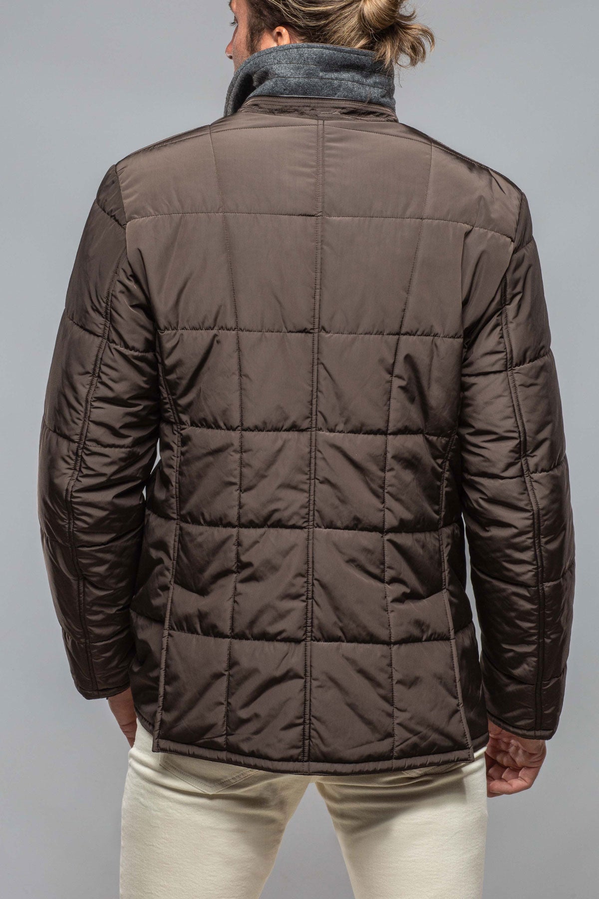 Gimo's Edison Quilted Jacket In Military Warehouse - Mens - Outerwear - Cloth