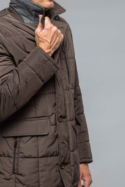 Gimo's Edison Quilted Jacket In Military Warehouse - Mens - Outerwear - Cloth