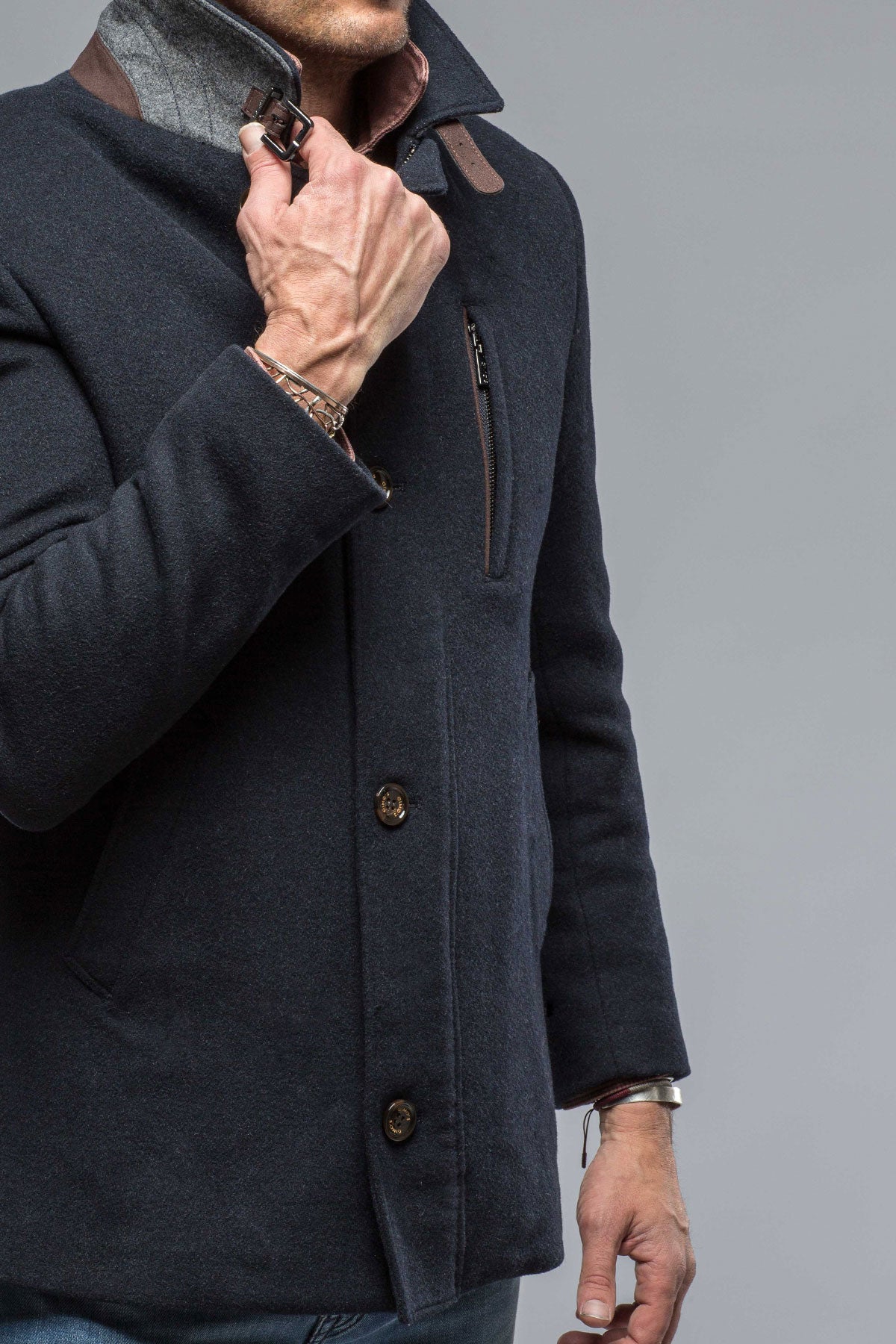 Gimo's Ethan Wool Carcoat Warehouse - Mens - Outerwear - Cloth