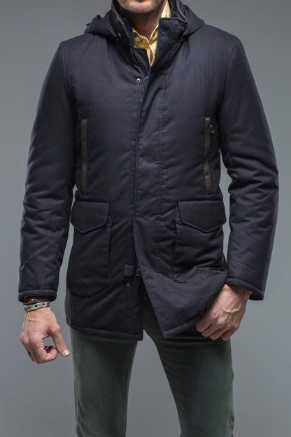 Gimo's Kipling Coat In Navy Warehouse - Mens - Outerwear - Cloth