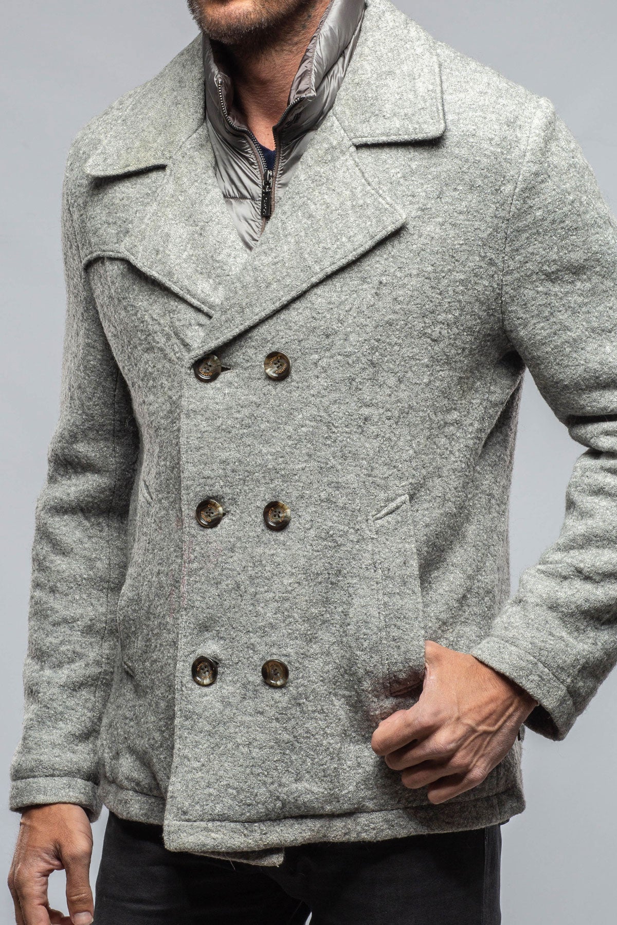 Gimo's Micah Double Breasted Jacket Warehouse - Mens - Outerwear - Cloth