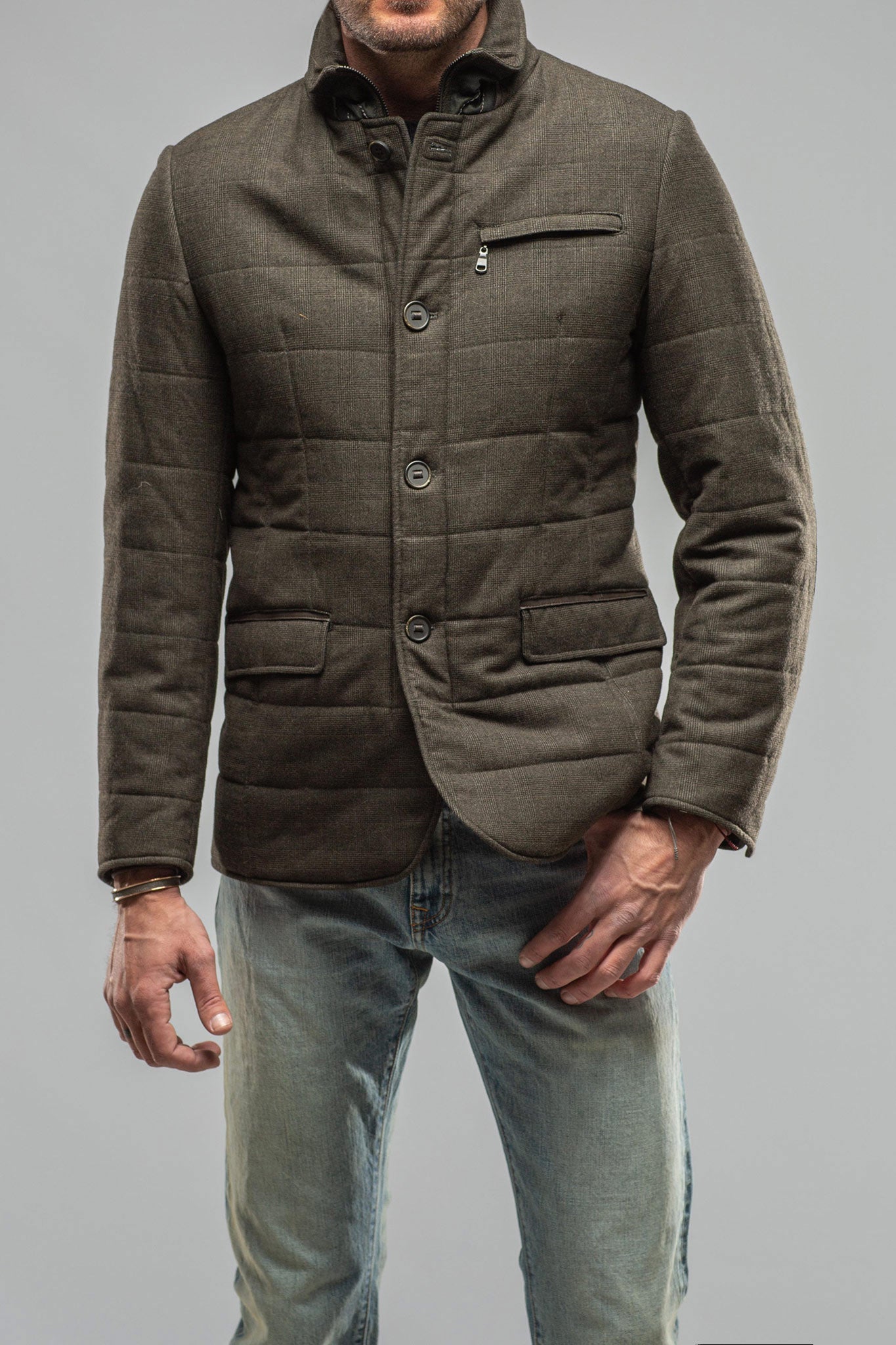 Gimo's Owen Plaid Car Coat Warehouse - Mens - Outerwear - Cloth