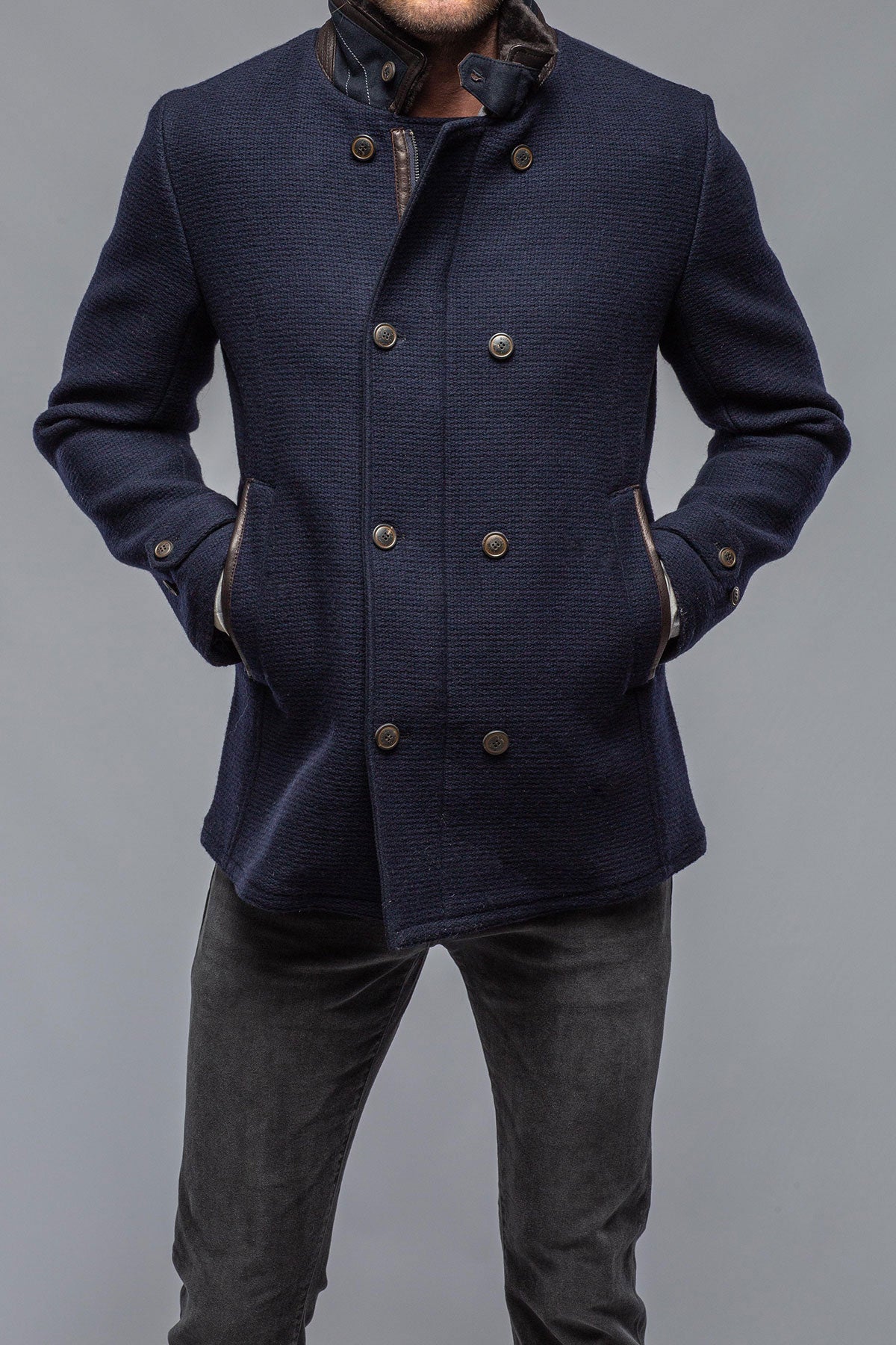 Gimo's Sutrino Double Breasted Jacket Warehouse - Mens - Outerwear - Cloth