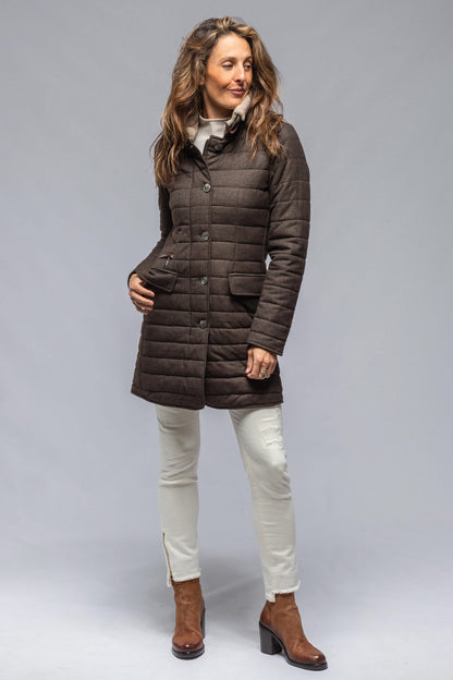 Gimo's Tailored Après Jacket In Brown Warehouse - Ladies - Outerwear - Cloth