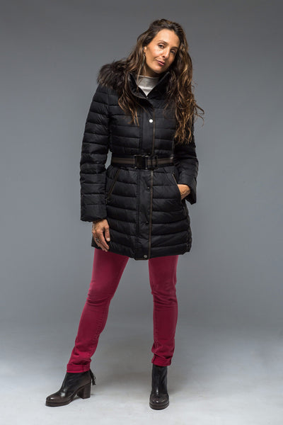 Gimo's Thalia Long Goose Down Coat In Black Warehouse - Ladies - Outerwear - Cloth