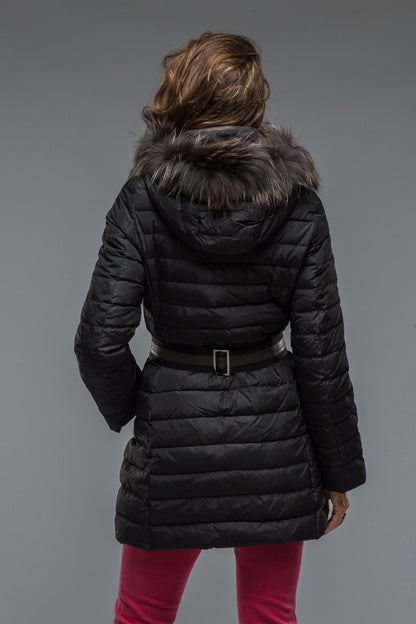 Gimo's Thalia Long Goose Down Coat In Black Warehouse - Ladies - Outerwear - Cloth