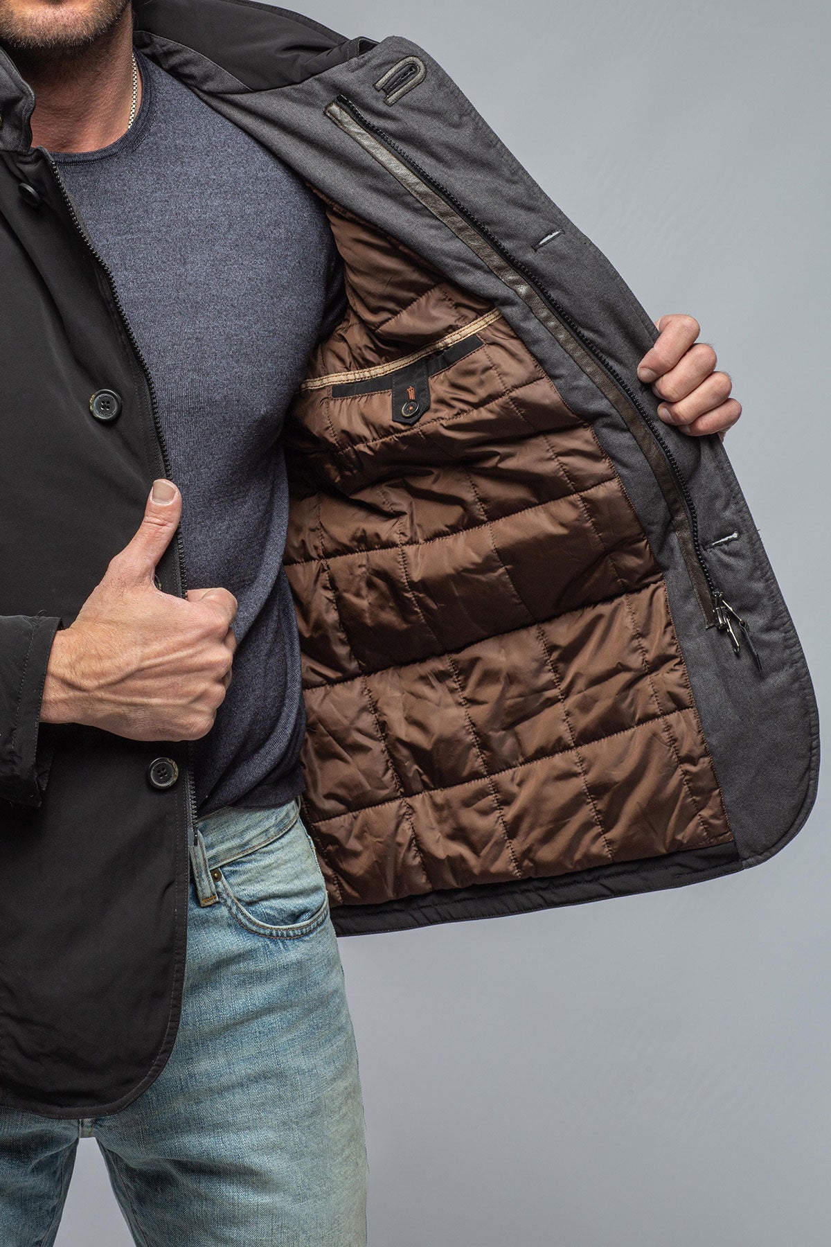 Gimo's Wylie Insulated Travel Jacket In Black Warehouse - Mens - Outerwear - Cloth