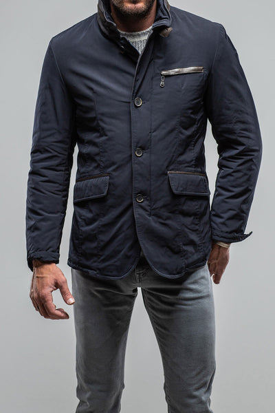 Gimo's Wylie Insulated Travel Jacket In Navy Warehouse - Mens - Outerwear - Cloth