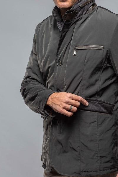 Gimo's Wylie Insulated Travel Jacket In Slate Warehouse - Mens - Outerwear - Cloth