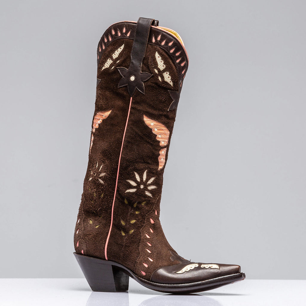 Mariposas Gallegos in Suede | Ladies - Cowboy Boots