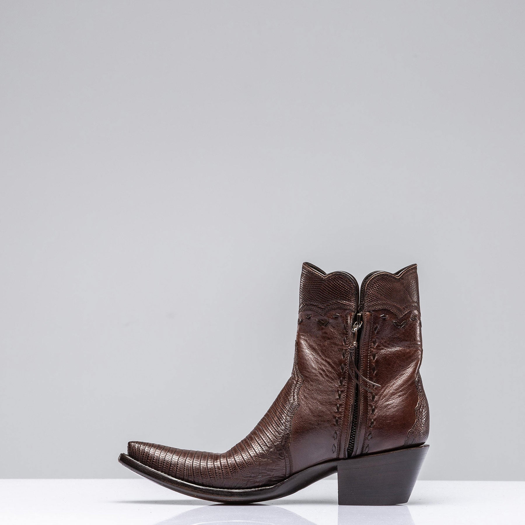 Chocolate Lizard Gallegos Zorro | Ladies - Cowboy Boots | Stallion Boots