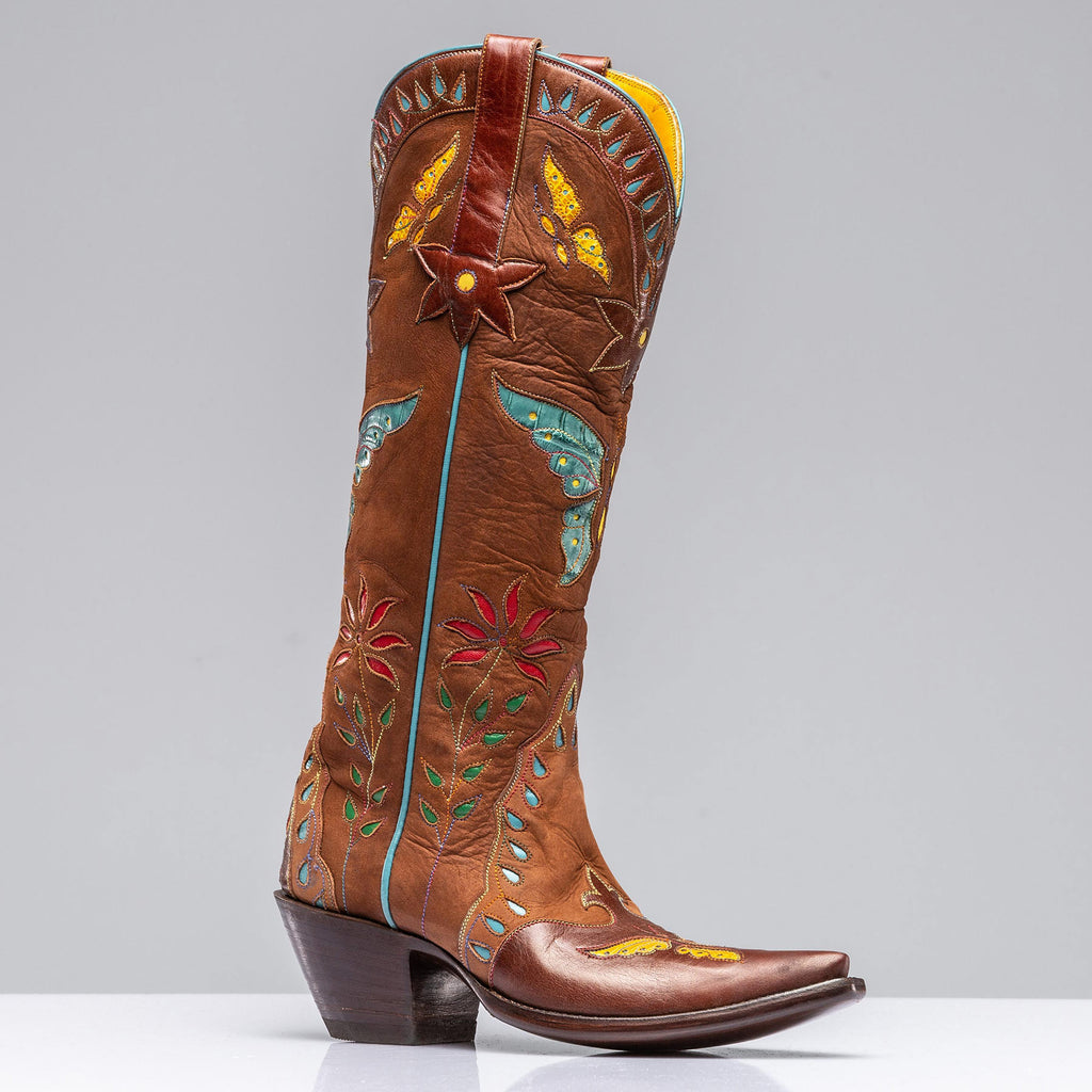 New Mariposas Leather Boot | Ladies - Cowboy Boots