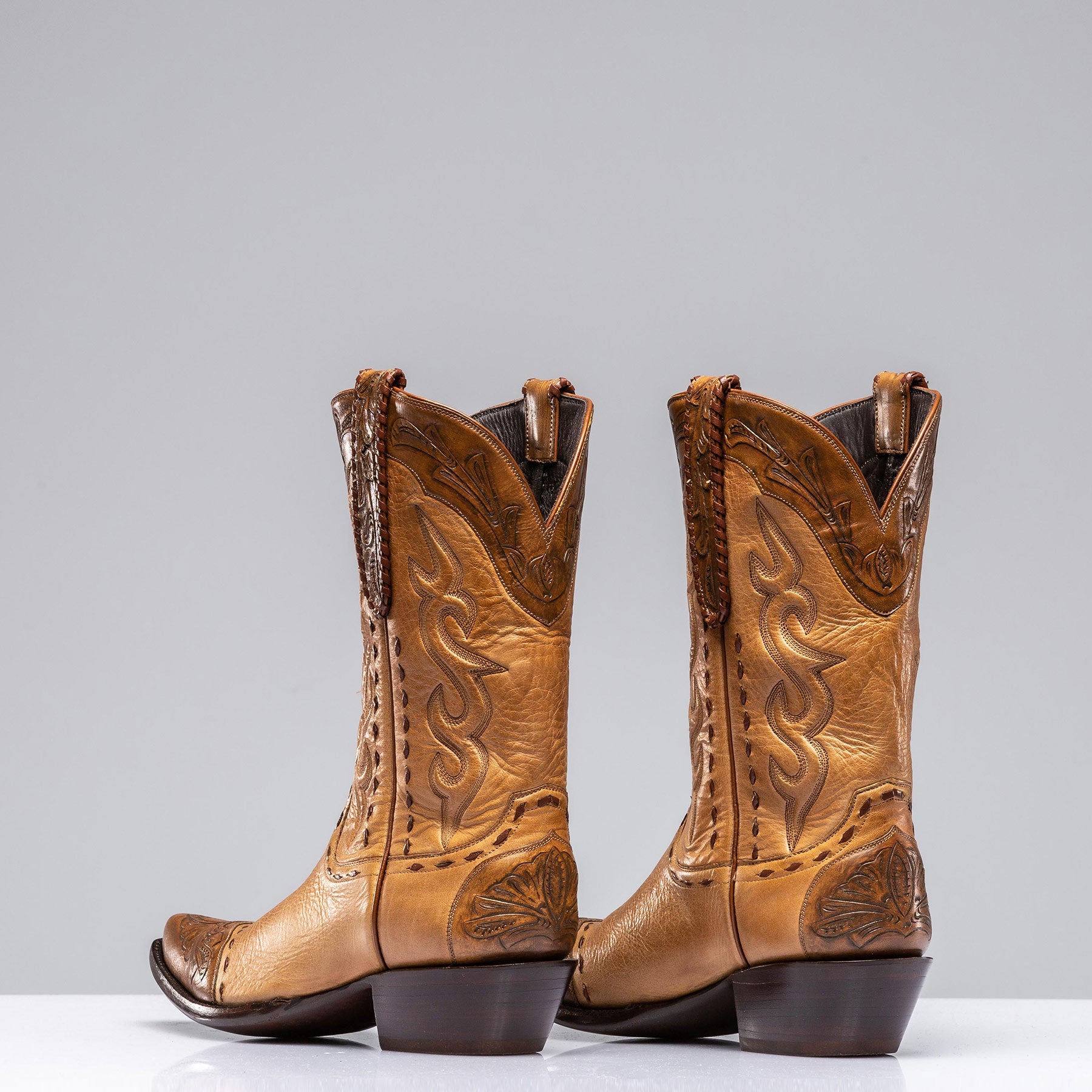 Axels Western Buttercup-Tan-9.5 | Ladies - Cowboy Boots | Stallion Boots