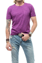 Irving Amen Cotton Crew T-Shirt | Mens - Shirts - T-Shirts | Massimo Alba