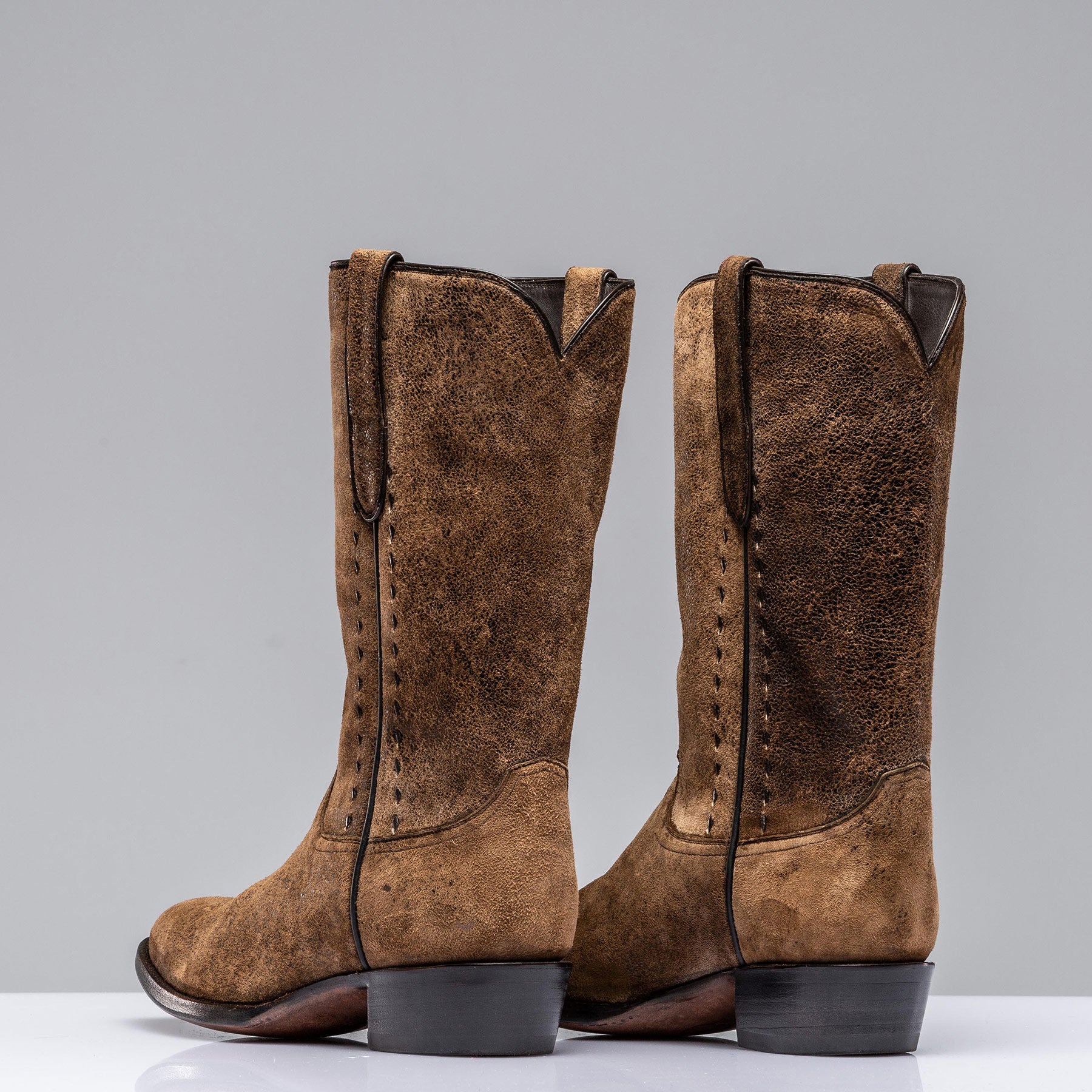 Stallion Boots Camel Break Suede II Mens - Cowboy Boots