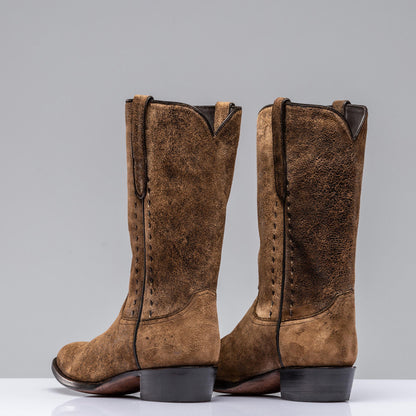 Stallion Boots Camel Break Suede II Mens - Cowboy Boots