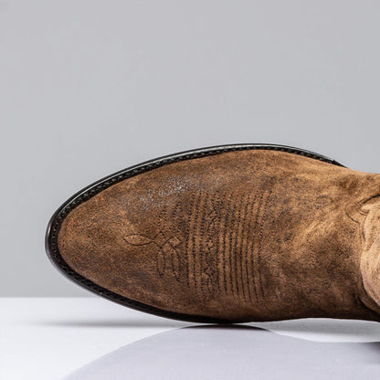 Stallion Boots Camel Break Suede II Mens - Cowboy Boots