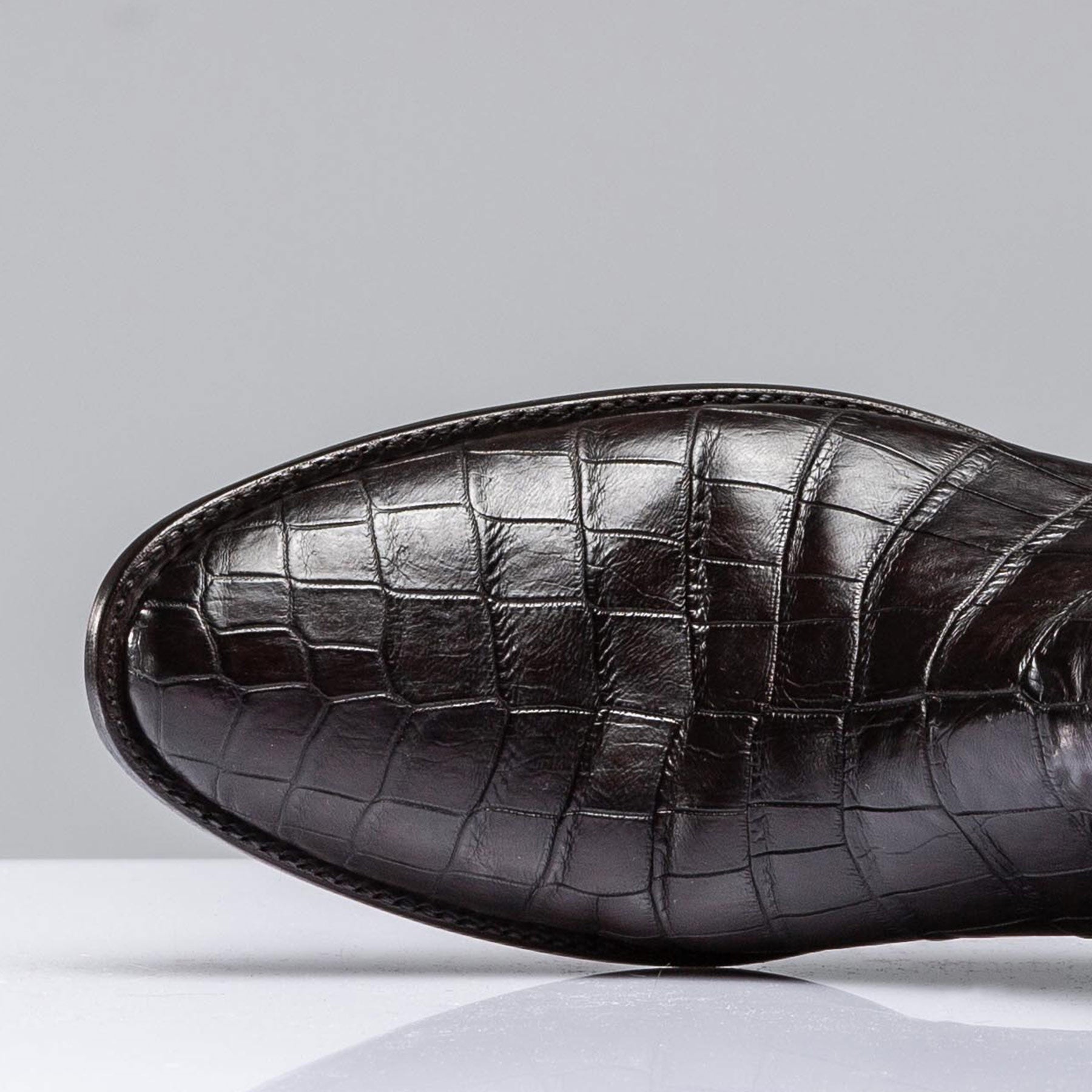 Stallion Boots Chocolate Crocodile Chelsea Boots Mens - Cowboy Boots