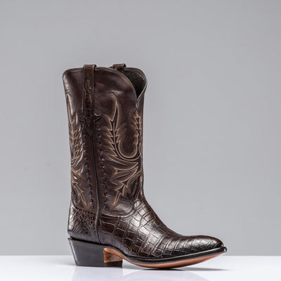 Stallion Boots Crocodile Belly Cowboy Boot Mens - Cowboy Boots
