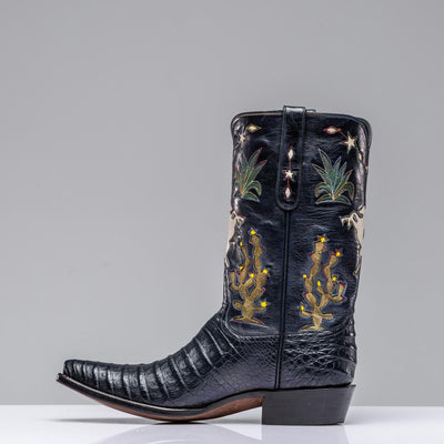 Stallion Boots Stallion Cactus Inlay Mens - Cowboy Boots