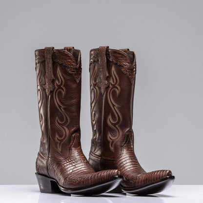 Stallion Boots Teju Lizard Cowboy Boots Mens - Cowboy Boots
