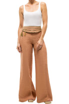 Maxi Linen Pant In Coral | Ladies - Pants | T.ba