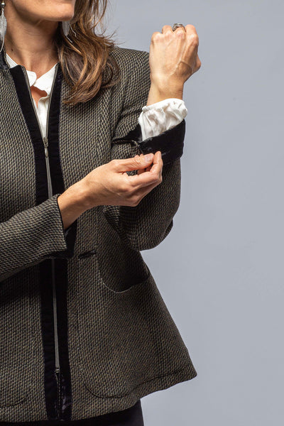 T.ba Monsara Tweed Jkt W/ Velvet Trim Ladies - Tailored - Jackets