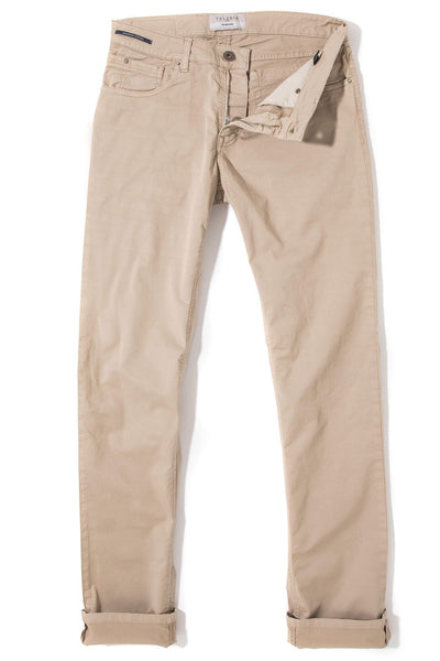 Teleria Zed Fowler Ultralight Performance Pant In Beige Mens - Pants - 5 Pocket