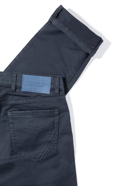 Teleria Zed Fowler Ultralight Performance Pant In Blu Di Prussia Mens - Pants - 5 Pocket
