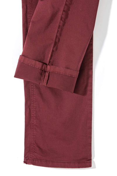 Teleria Zed Fowler Ultralight Performance Pant In Bordeaux Mens - Pants - 5 Pocket